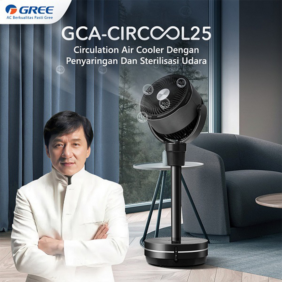 Circulation Air Cooler GREE GCA-CIRCOOL25 - depan